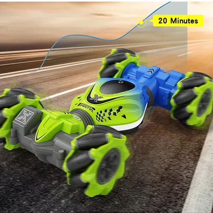 4WD RC Car Toy 2.4G Radio Remote Control Cars RC Watch Gesture Sensor Rotation Twist Stunt Drift Vehicle Toy for CHildren Kids