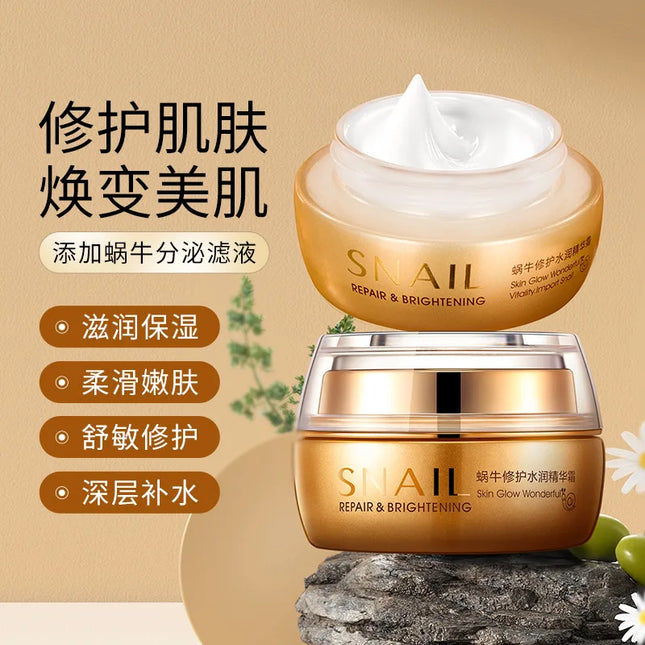 BIOAQUA Snail Essence Face Cream Beauty Health Moisturizing Firming Facial Skin Care Creams Brightening Face Creams for Face