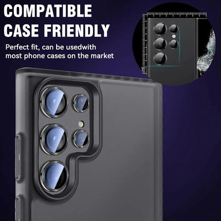 Samsang S24 Ultra Case Back HD Camera Protector For Samsung Galaxy S24 Ultra Plus S24+ S 24 5G Rear Glass Ring Lens Accessories