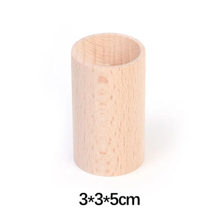 1/5PCS Mini Wooden Essential Oil Diffuser Wood Aroma Fragrance Oil Aromatherapy Diffuser for Home Office Car Bedroom Living Room