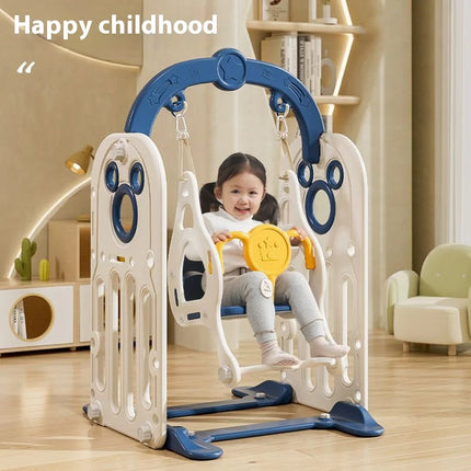 Children's Swing Indoor Outdoor Cartoon Household Swing Chair Entertainment Facilities Hanging Swing Chair Gift for Kids