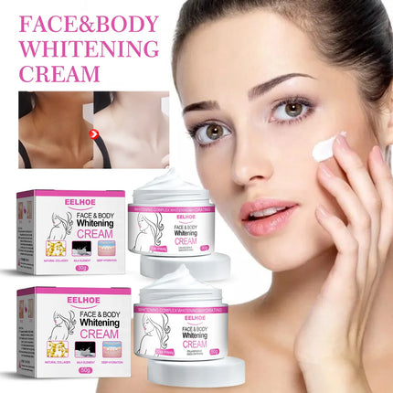 Face Body Brightening Cream Thigh Underarm Inner Melanin Lightening Lotion Gentle Nourishing Improve Dull Brighten Skin Care