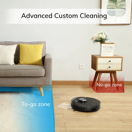 A10s/L100 Vacuum Cleaner Robot,Laser System,WIFI APP Control,Sweeping Mopping Cleaning Machine,Restricted Area Setting