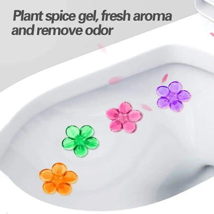 Color Flower Toilet Cleaner Gel Syringe Aromatic Drain Toilet Cleaning Detergent Air Freshener Remove Odor Home Bathroom Supply