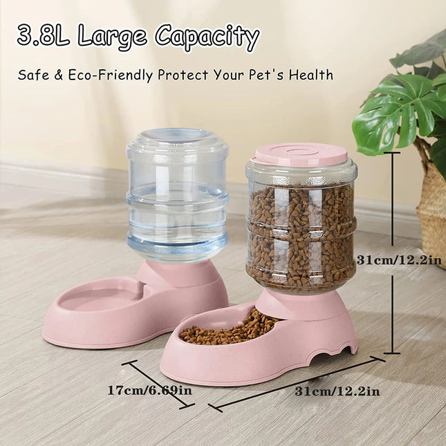 Automatic Water Dispenser Large Capacity Pet Feeder Small Dog Food Bowl  Cat Feeder Drinking Bowl Pet Feeding Drinker Water Bowl