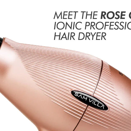 Lightweight & Quiet Ionic Professional Hair Dryer With Variable Speed & Temperature