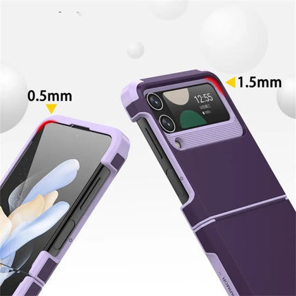 New ShockProof Mobile Phone Case with Hinge Full Cover  Anti-fall Armor Hard Shell Cover for Samsung Galaxy Z Flip 6/5/4/3