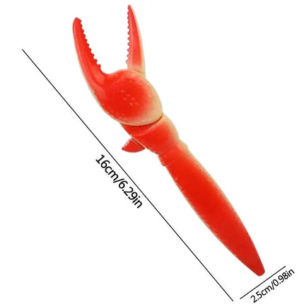 Crab Pencil Creative Crab Claw Pens Fun Ballpoint Pens Supplies Ballpoint Pen Ink Pen For Kids School Unique Pens Smooth Writing