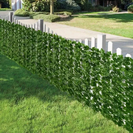 Artificial Leaf Privacy Fence Roll Wall Landscaping Fence Privacy Fence Screen Outdoor Garden Backyard Balcony Fence Privacy