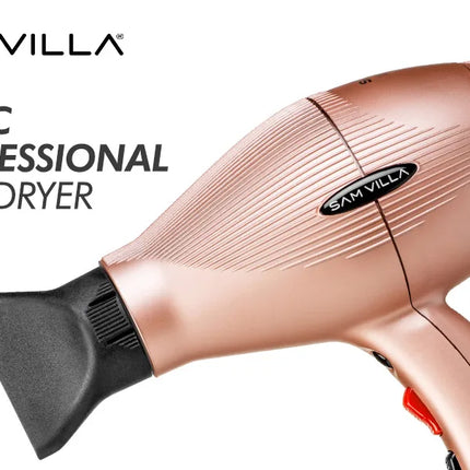 Lightweight & Quiet Ionic Professional Hair Dryer With Variable Speed & Temperature