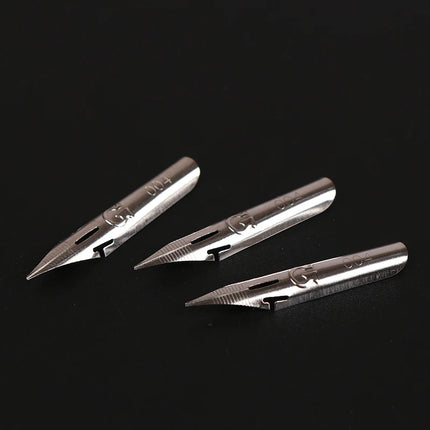 5Pcs High Quality Retro Dipped Tip G Nib Metal English Calligraphy Stationery Office School Supplies Writing Supplies