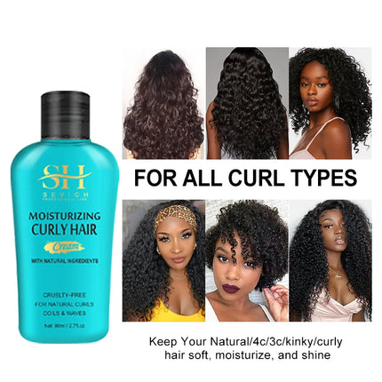 Curly hair care Styling Hair Moisturizing set Natural Curl Boost Hair Bounce Hair Elastic Cream Styling Enhancing Hair Care