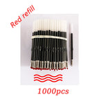 1000pcs red ink