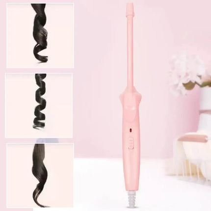 Stylish Wool Curling Iron Anti-Scalding Safe Simple Iron Curling Tool Curls Hair Operation Curler Wool 9MM Hairstyling E7D3