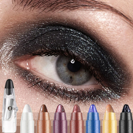 New Pearlescent Eyeshadow Pencil Glitter Silkworm Liner Pen Highlighter Long Lasting Matte Eye Shadow Stick Eyes Makeup Cosmetic