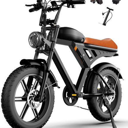 Electric Bike Up To 32MPH 120 Miles 7 Speed Hydraulic Brake