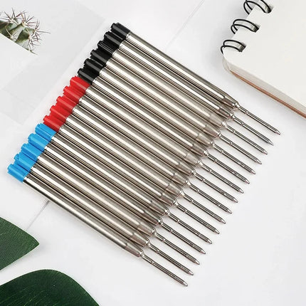 5/10/20pcs 0.7mm Ballpoint Medium Point Point Pen Refills Replacement Refills for Parker Pens School Office Supplies Stationery