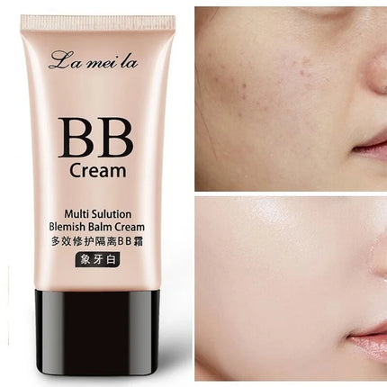 High Coverage Foundation BB Cream Concealer Brighten Facial Contour Primer Base Waterproof Long-Lasting Korean Makeup Cosmetic