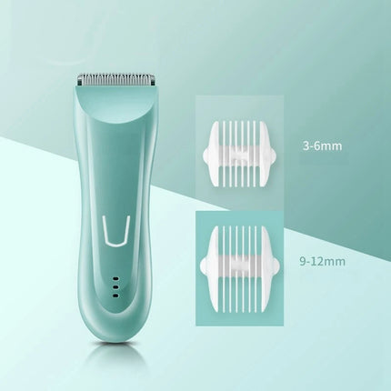 Washable Groin & Body Trimmer For Men & Women Electric Face Beard Hair Trimmer Rechargeable Pubic Ball Shaver & Body Groomer