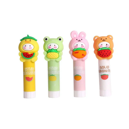 2024 Cartoon High Viscosity Solid Glue Kindergarten Pupils Hand Glue Stick DIY Office Supplies Cute School Supplies Glue Sticks