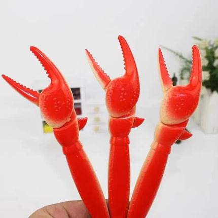 Crab Pencil Creative Crab Claw Pens Fun Ballpoint Pens Supplies Ballpoint Pen Ink Pen For Kids School Unique Pens Smooth Writing