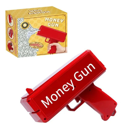 Hot Sale Banknote Gun Toys Party Banknote Pistol Bill Thrower Game Party Wedding Birthday Toys Favors