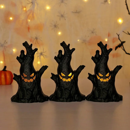 Halloween Flameless Candles, LED Candles for Halloween Party Decorations Table Home Room Decor, Oddities and Curiosities Gifts