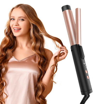 3 In 1 Ionic Hair Curler Straightener Professional Curling Iron Heated Hair Styling tool Anti-Scald Thermal iron Curl Wand