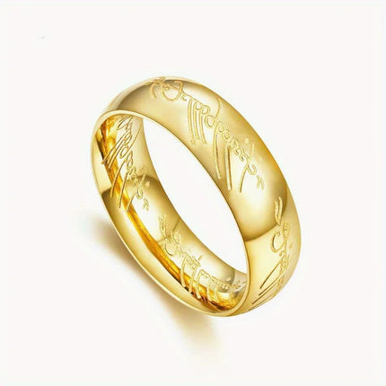 Men's Trendy Fashion Stainless steel Ring Jewelry, for Daily Wear, for Banquet Party Holiday Birthday Anniversary Gift