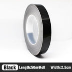 2.5cm Black