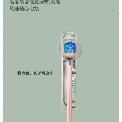 Pinshile Vertical Hair Dryer Negative Ion Hair Care Lazy Children Standing Floor Remote Control Hair Dryer Home Artifact Hair