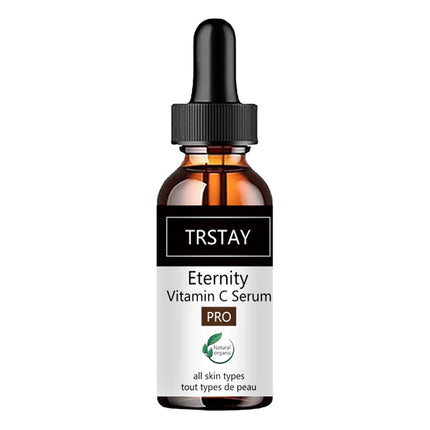 TRSTAY Vitamin C Serum for Face Moisturizing Oil Control Shrink Pores Deep Anti Wrinkle Spots Fade Fine Line