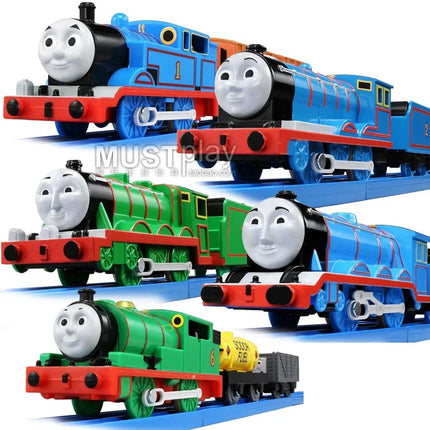 Takara Tomy Thomas and Friends Edward Percy Henry Electric Train Toy Cars Set  Toys for Kids 2 To 4 Years Old Static Display