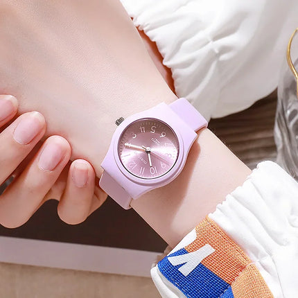 Brand Silicone Strap Quartz Watch for Women Casual Fashion Luxury Ladies Wristwatch Montre Femme Clock Reloj Mujer Dropshipping