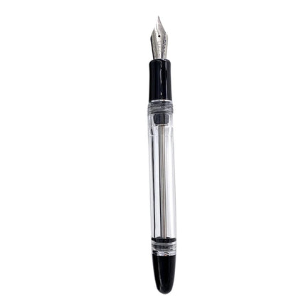 Yong Sheng 699 Translucent White Fountain Pen Vaccum Filling Fountain-Pen EF Nib School Office Supplies Stationery Gift pens