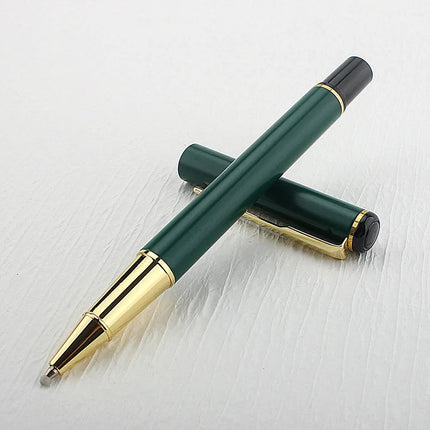 High Quality Classical Metal Green Rollerball Pen Office Stationery Fashion Lady Writing Gifts