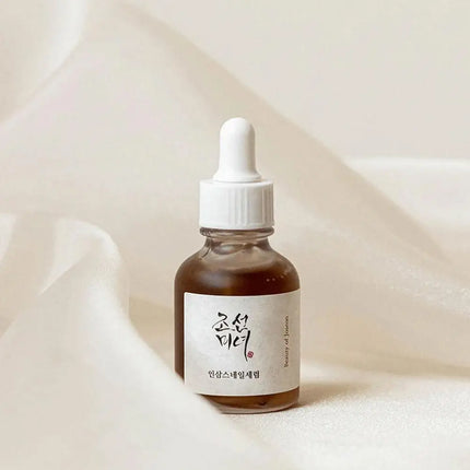 30ml Korean Green Tea Ginseng Rice Essence Hydrating Niacinamide Arbutin Moisturizing Liquid Ampere Serum Skin Care