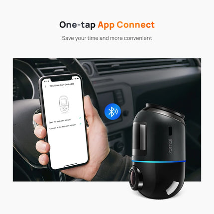 70mai Dash Cam Omni X200 360° Full View Built-in GPS ADAS 70mai Car DVR X200 Camera 24H Parking Monitor eMMC Storage AI Motion