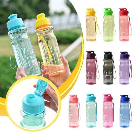 1Pc Creative Water Bottle Sports Drinking Bottles Men Women Water Bottle Large Capacity Outdoor Cup Fitness Drinkware