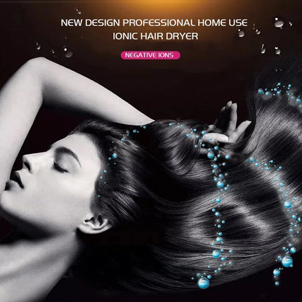 2500W New Design Professional Home Use Ionic Hair Dryer 3 Three Wind Temperature Fast Heating Hairdressing Barber Salon Tools