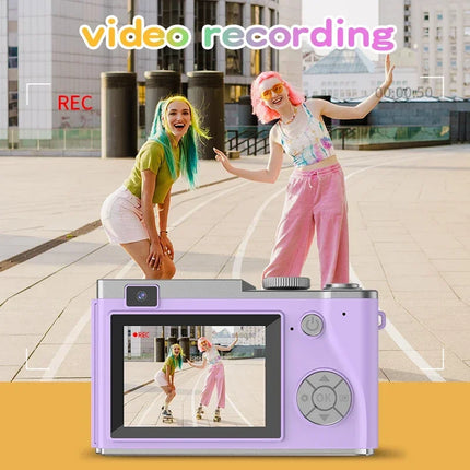 4K HD Digital 64MP Camera Autofocus Photography Video Camcorder 2.4 inch Screen for Portable Kid Adult Beginners Vlogging Camera