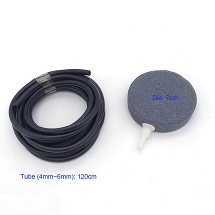 1PCS 40/50/60/70/80/100mm Bubble Stone Aerator for Aquarium Fish Tank Pump Hydroponic Oxygen Plate Mini Air Pump Accessories