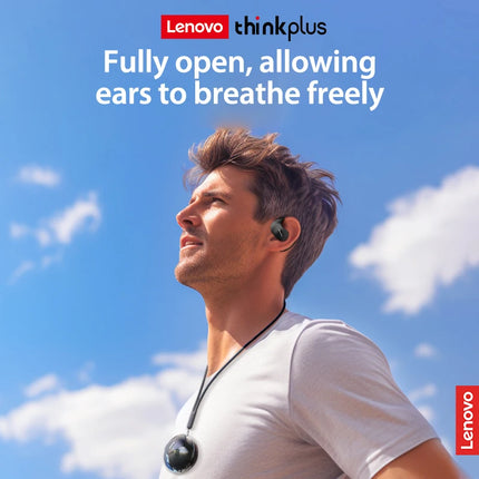 Lenovo OWS Wireless Headphones Bluetooth Earphones with Mics HiFi Stereo Sound Wireless Earbuds Button Control