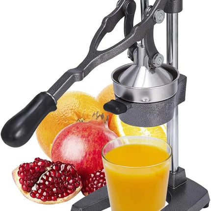 Commercial Heavy Duty Cast Iron Hand Press Manual Orange Citrus Lemon Lime Grapefruit Pomegranate Fruit Juice Squeezer Machine