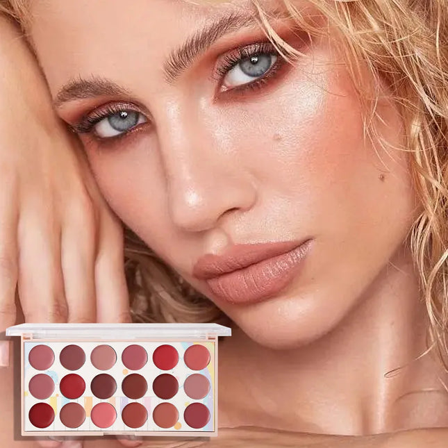 18 Colors Matte Lipstick Palette Free Shipping lip gloss Korean cosmetics lipsticks set makeup for women cheap make up Beauty